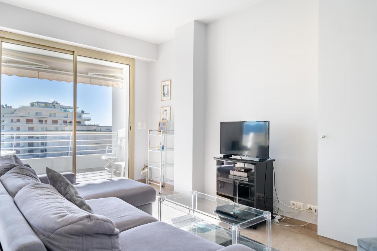 Palm Beach- Free Wifi- Parking- Sea View Cannes Exterior foto