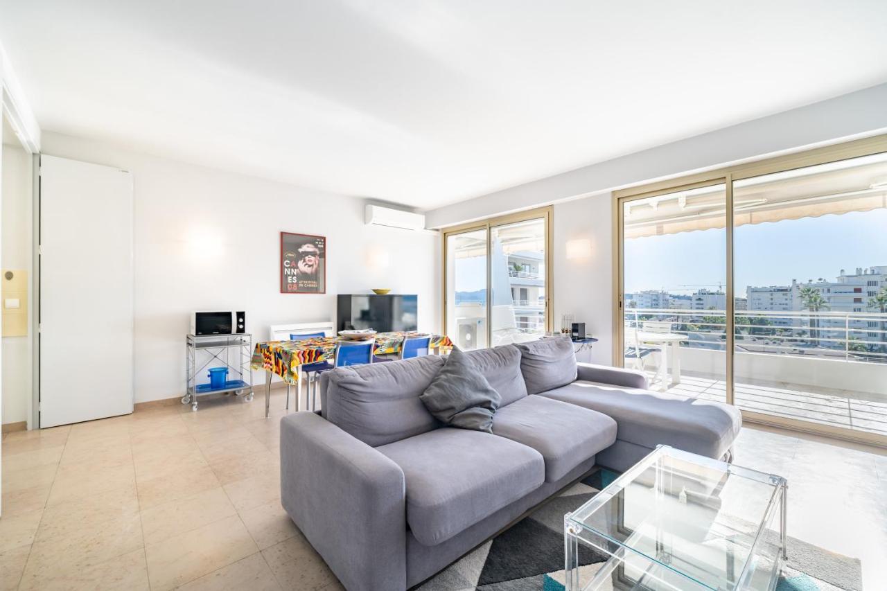 Palm Beach- Free Wifi- Parking- Sea View Cannes Exterior foto